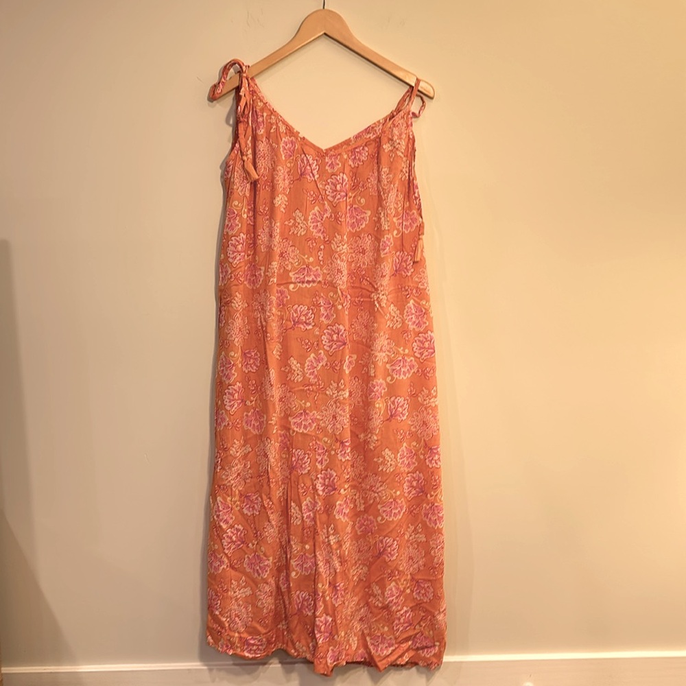 Old Navy floral sun dress size L - Picture 2 of 4